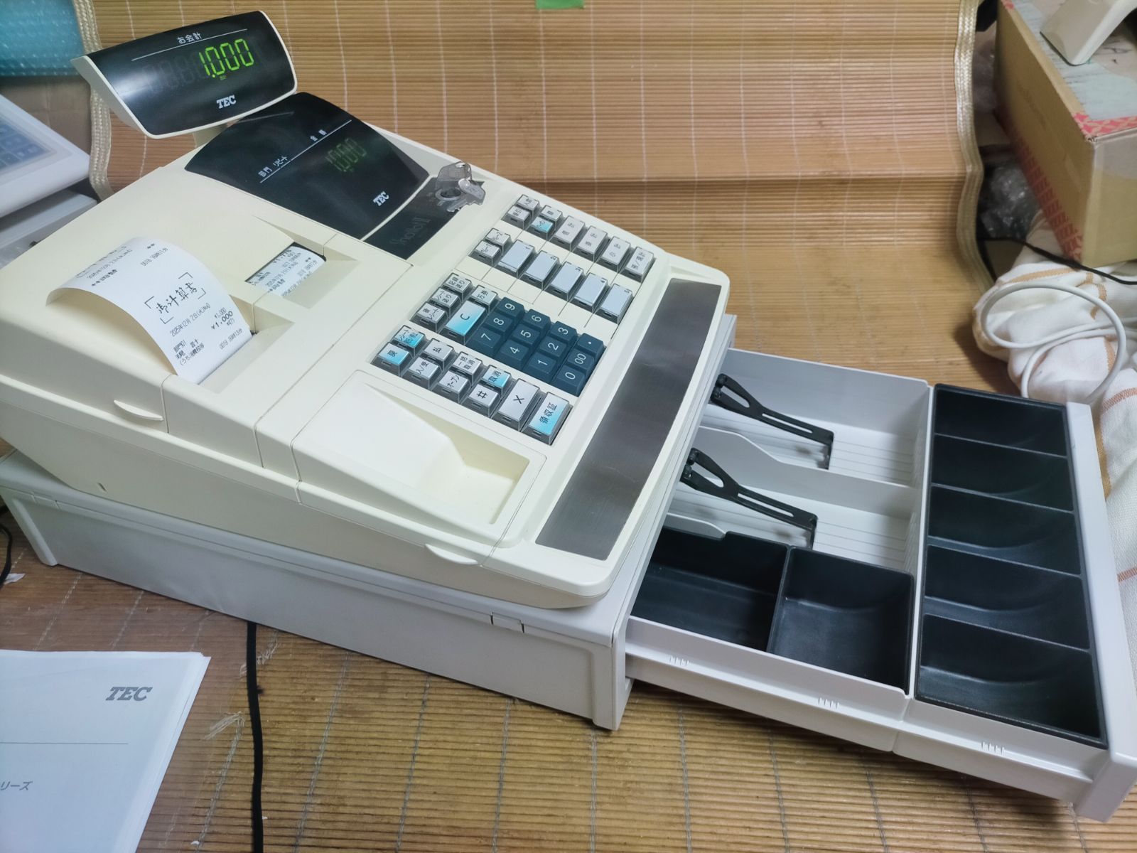 テックレジスター MA-500 ツインプリンター 人気機種 911900 - メルカリ