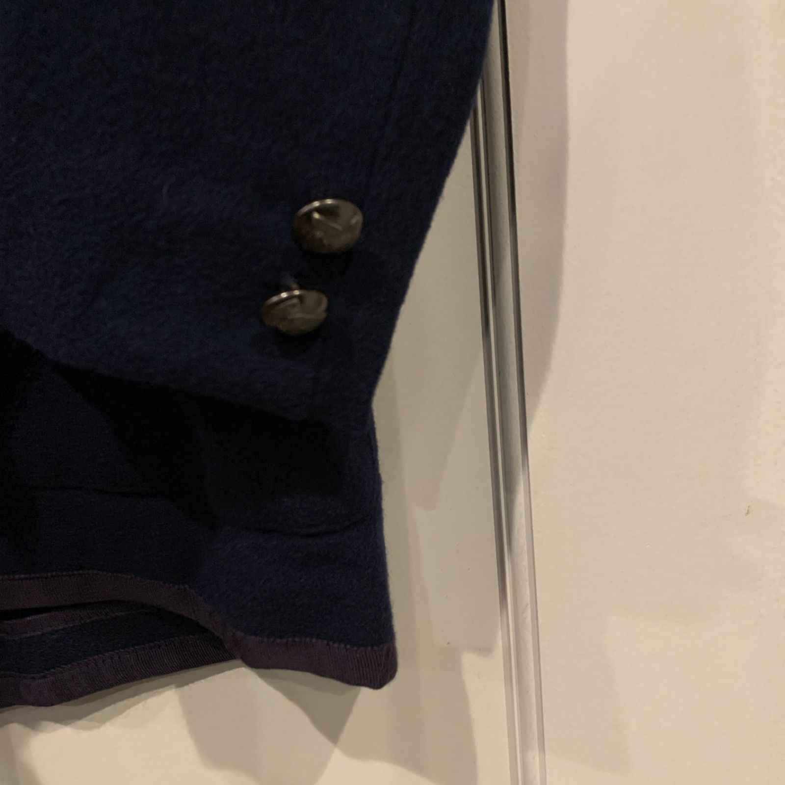 Ralph Lauren RUGBY ネイビーブレザー シルバーボタン ウール ラルフ