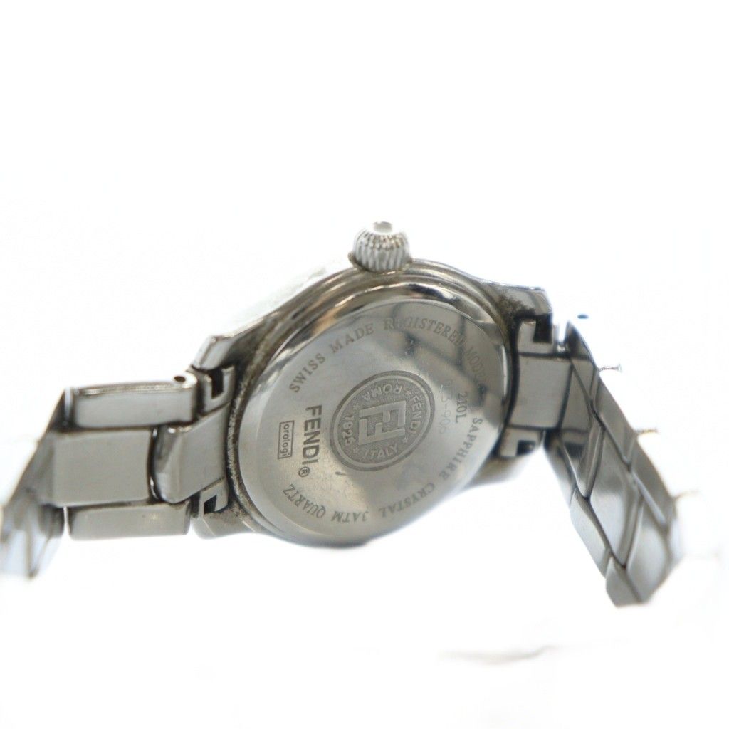 フェンディ FENDI 210L 腕時計 ウォッチ クォーツ ピンク文字盤