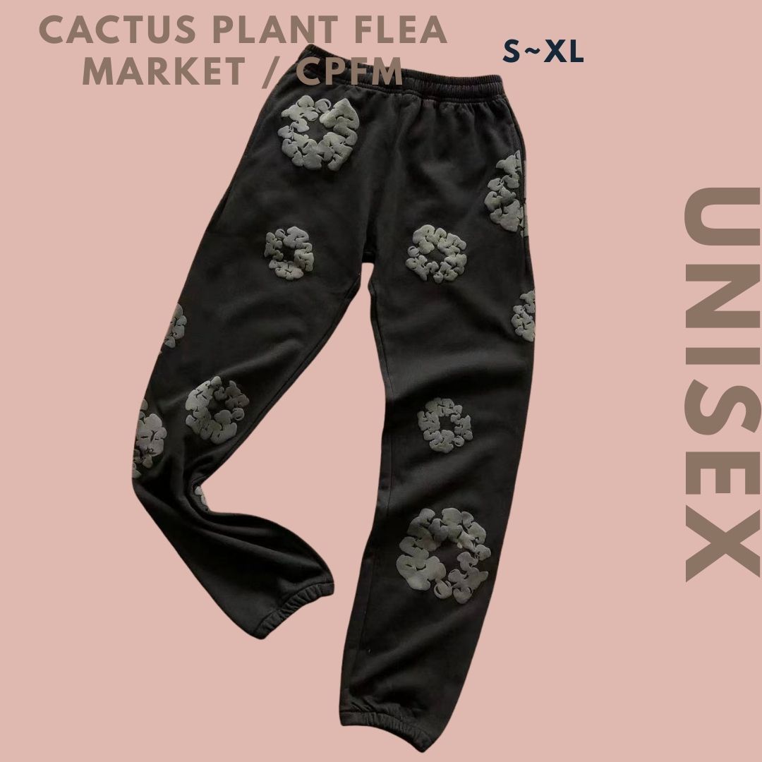 Denim Tears デニムティアーズ スウェットパンツ ロングパンツ 花柄 メンズ レディース ユニセックス 輸入