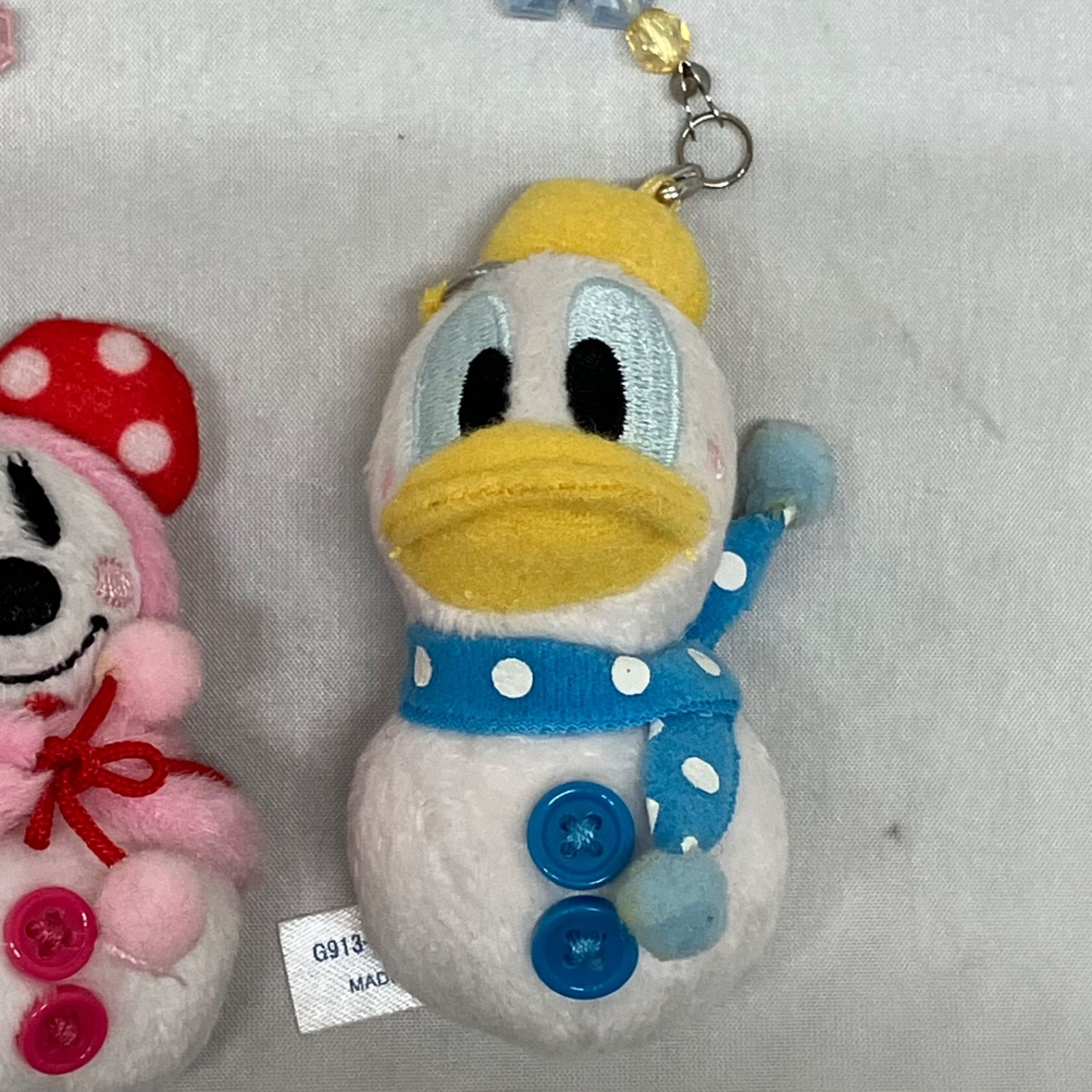 新品】東京ディズニーリゾート クリスマスストラップ 5点 雪だるま