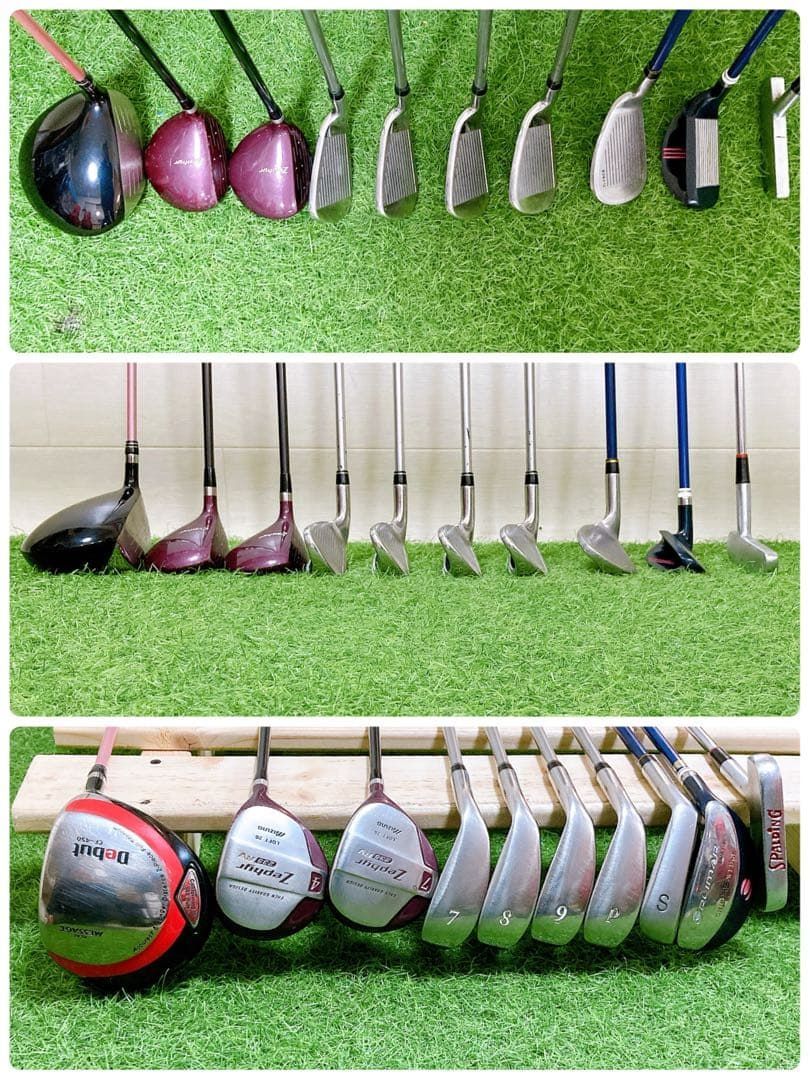 4.初心者オススメ ゴルフクラブ レディースセット 右利き バック