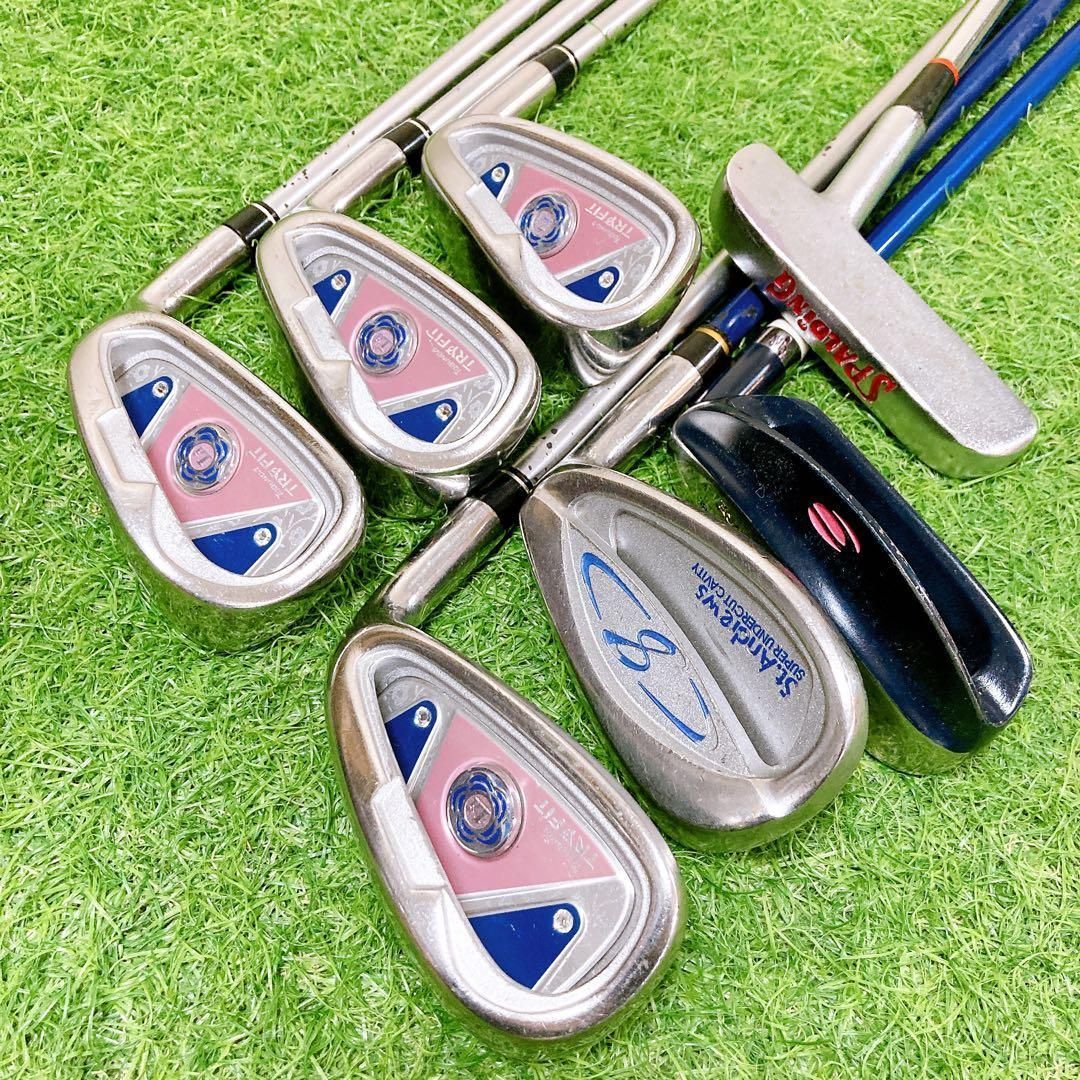 4.初心者オススメ　ゴルフクラブ　レディースセット　右利き　バックキャロウェイ 4.初心者オススメ ゴルフクラブ レディースセット 右利き バック