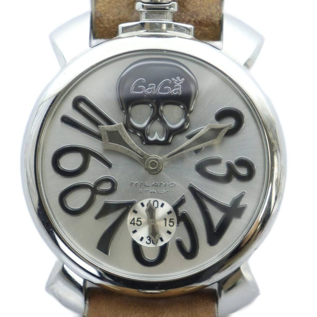 ガガミラノ GaGa MILANO 2326 マヌアーレ 48mm 腕時計 ウォッチ 手巻き