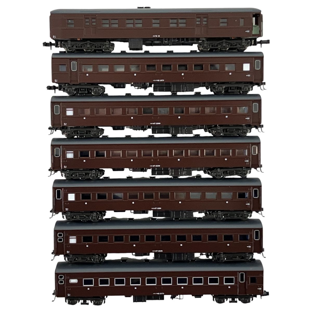 KATO 10-1805 43系 高崎運転所 旧形客車 7両セット Nゲージ 鉄道模型