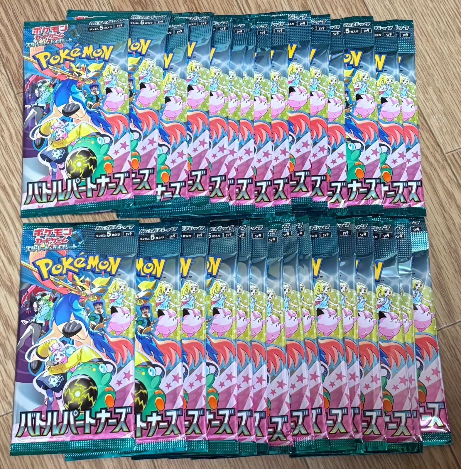新品未開封】ポケモンカードゲーム バトルパートナーズ 30パック 