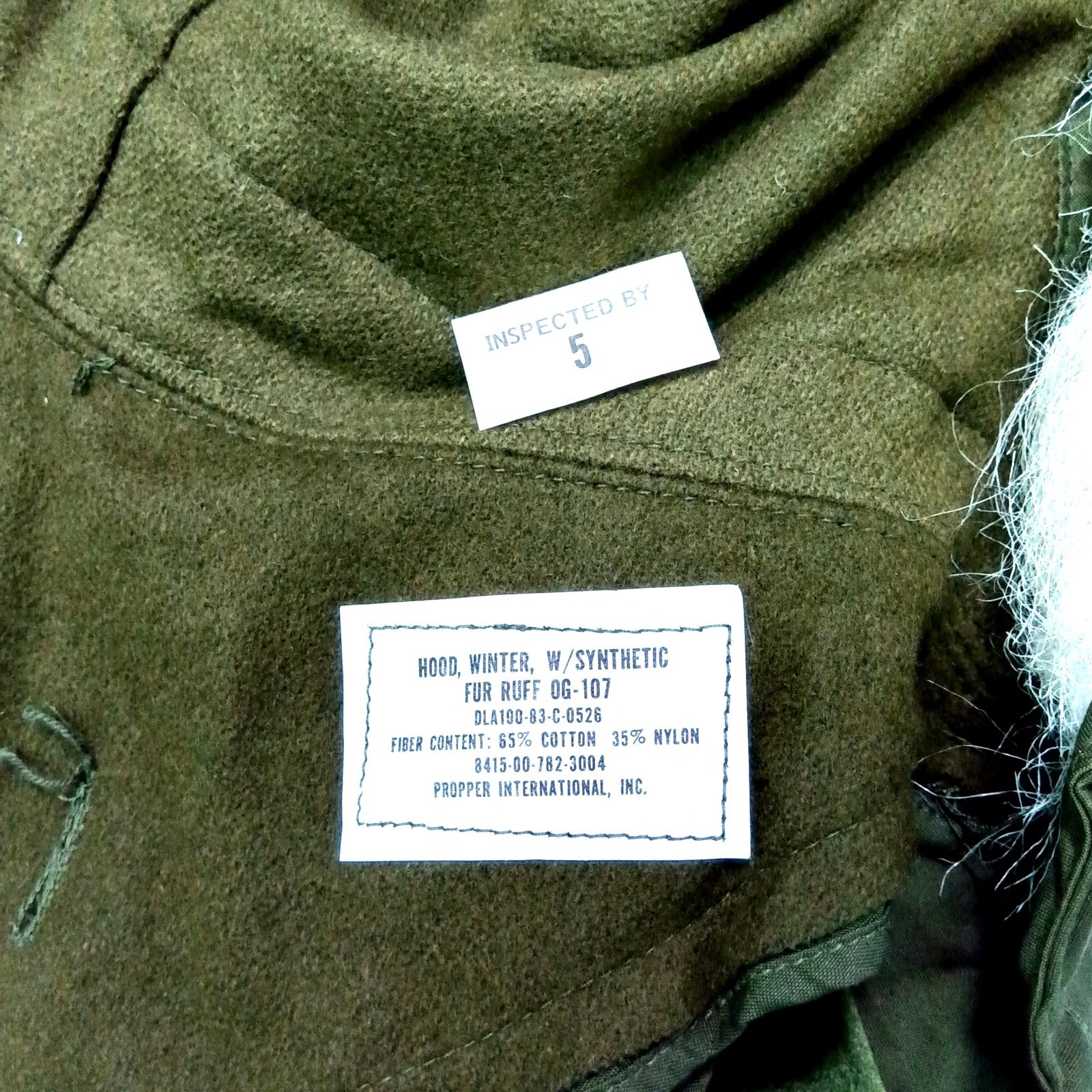 80s デッドストック M65 モッズコート フード US ARMY M-65 米軍