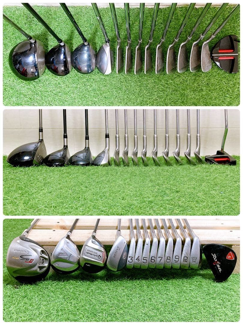 M16.テーラーメイド 初心者オススメ ゴルフクラブ メンズセット 右利き