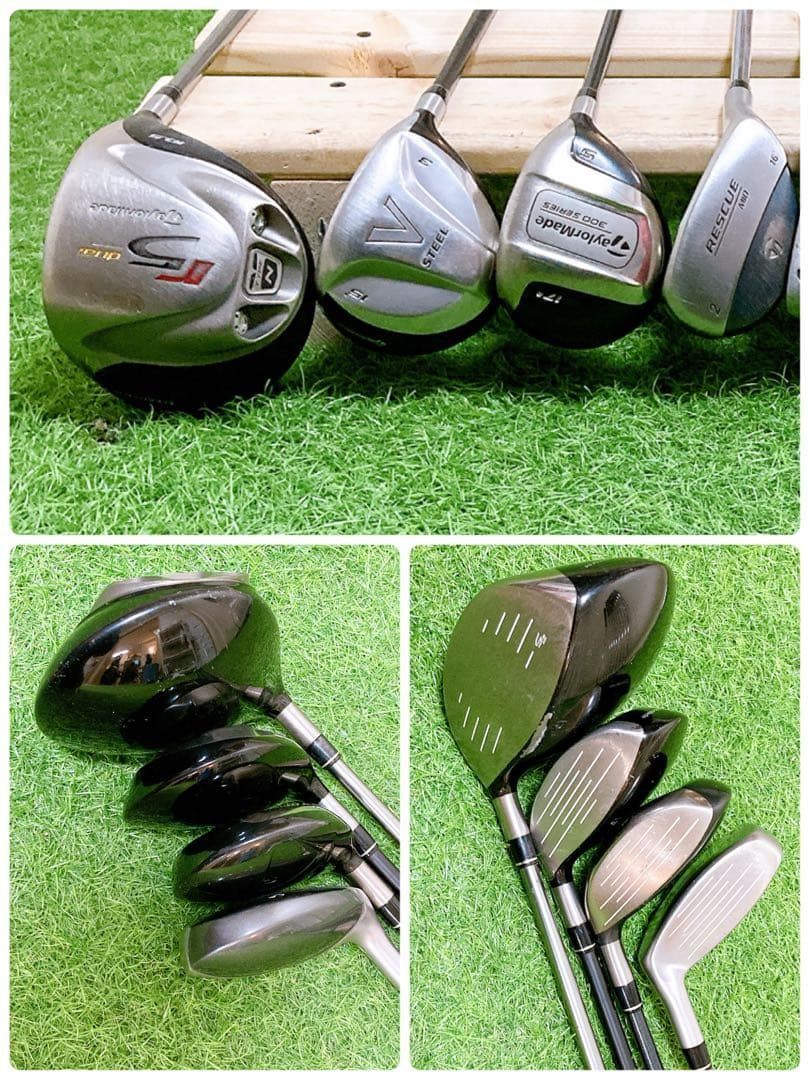 M16.テーラーメイド　初心者オススメ　ゴルフクラブ　メンズセット13本 M16.テーラーメイド 初心者オススメ ゴルフクラブ メンズセット 右利き