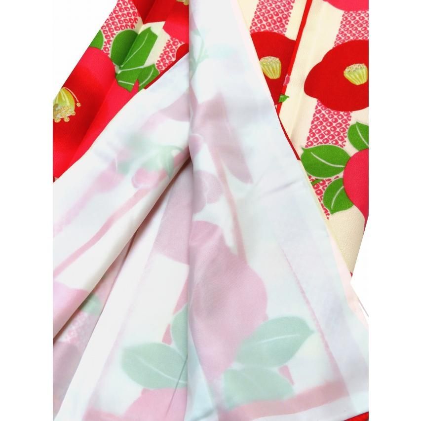 女の子 小紋の着物