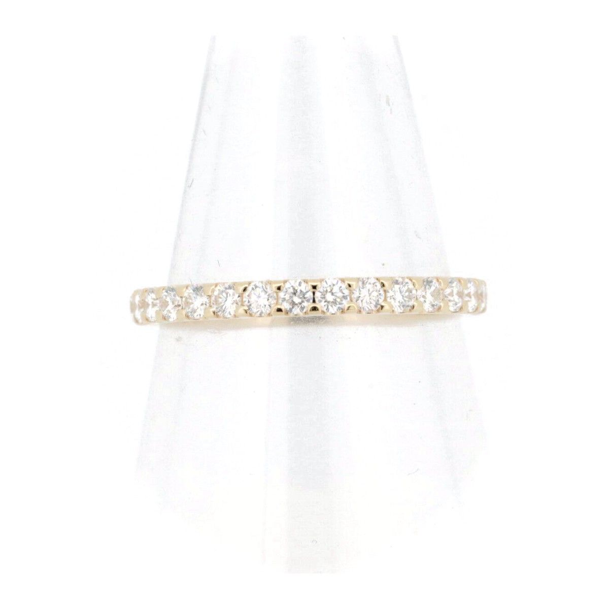 スタージュエリー ハーフエタニティ ダイヤモンド リング 指輪 9号