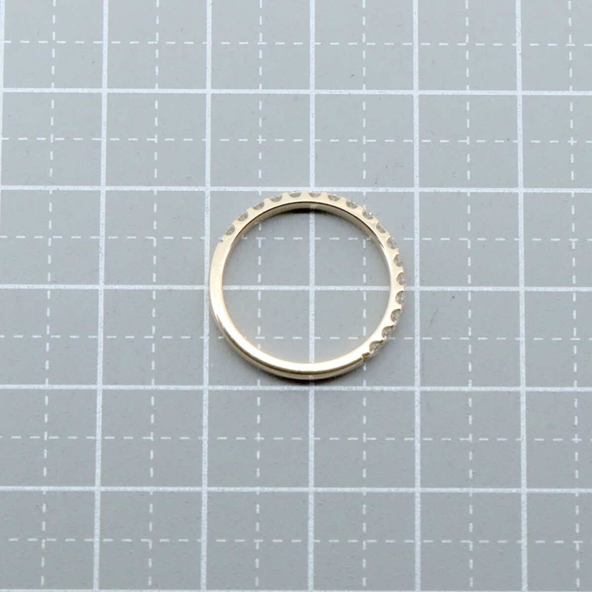 スタージュエリー ハーフエタニティ ダイヤモンド リング 指輪 9号