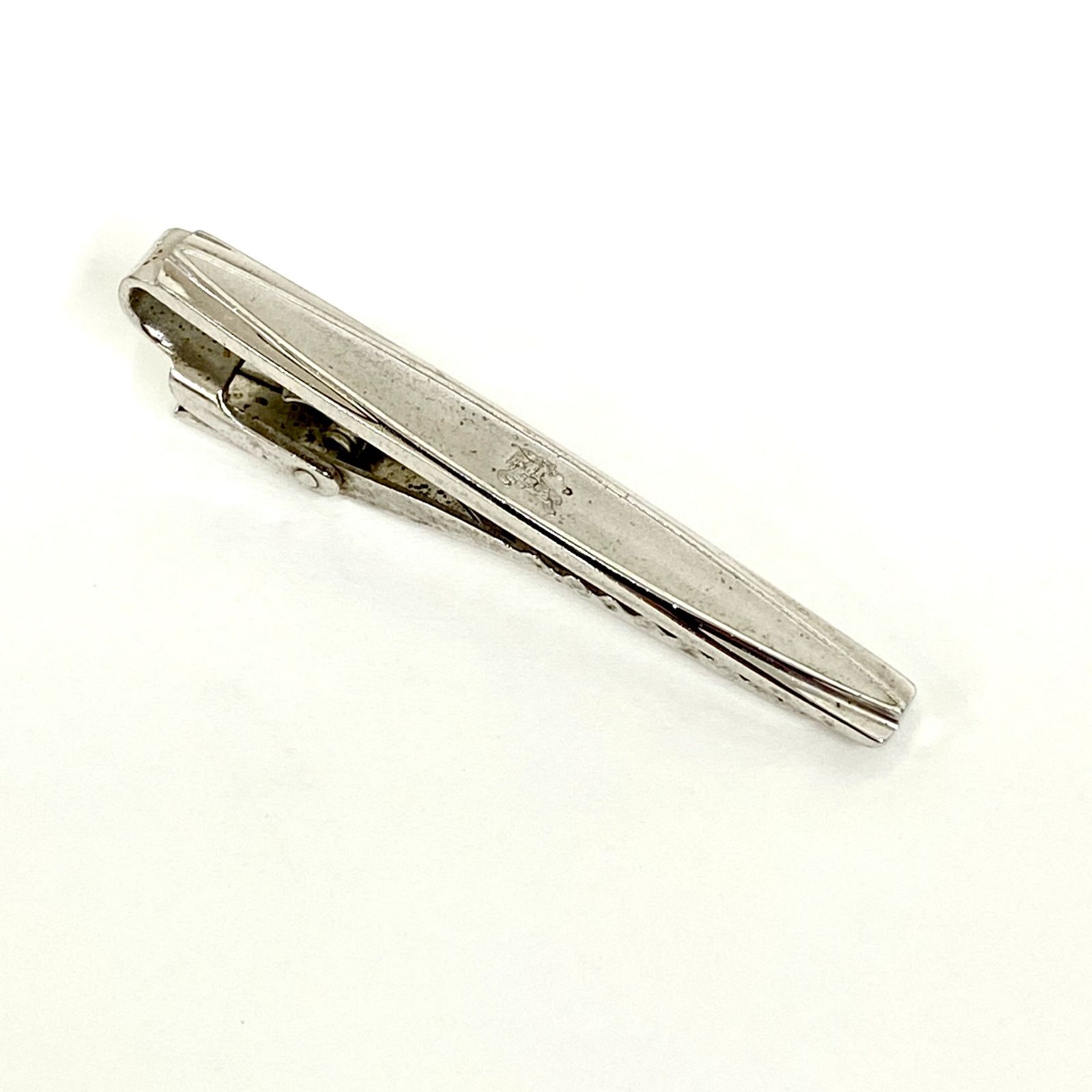 BURBERRY ネクタイピン シルバー銀製 美品 BURBERRYS バーバリーズ タイピン シルバー ネクタイピン - メルカリ