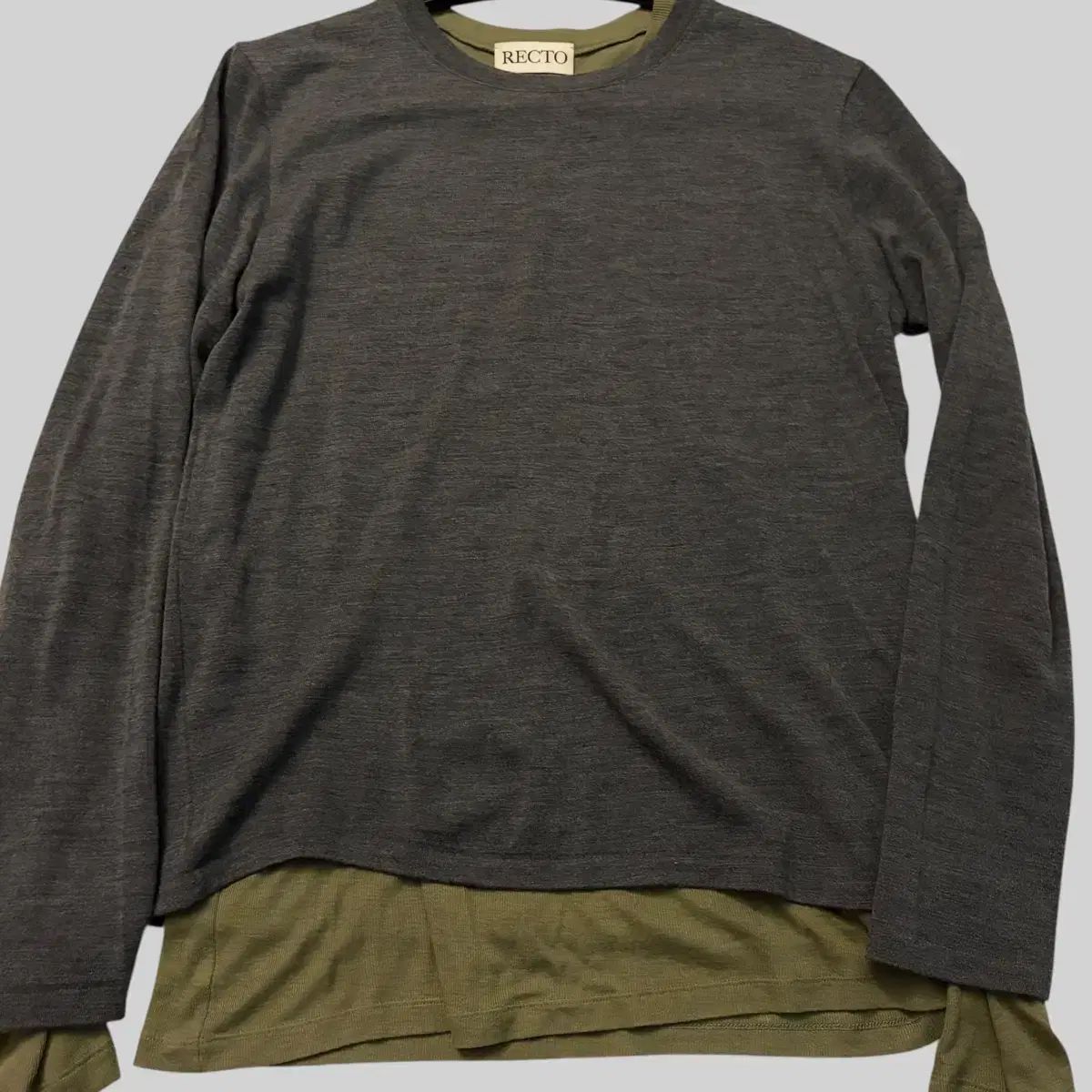 レクト ノヴァ レイヤード ニット M