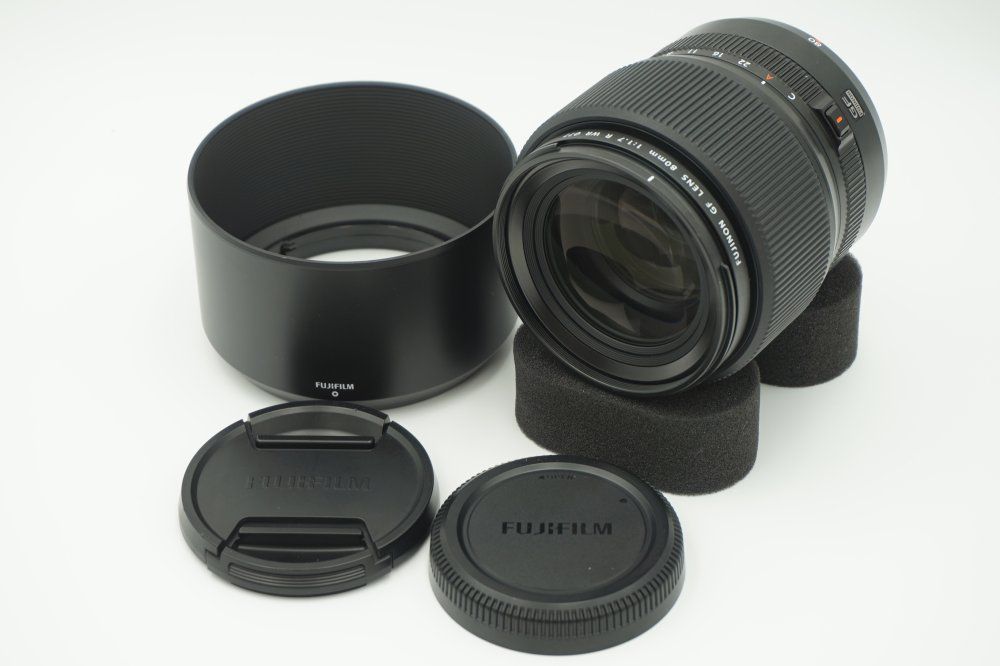 Gマウント 交換レンズ フジノン 単焦点 標準 80 mm F 1.7通し 防塵防滴耐低温 絞りリング .7 R WR