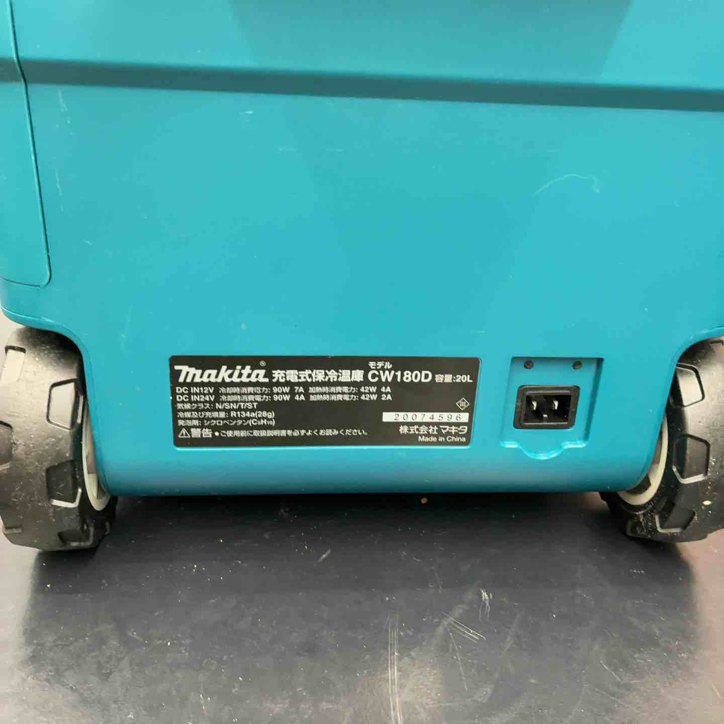 品 マキタ makita コードレス冷温庫 CW 180 DZ その他 クーラーボックス 保冷剤 アウトドア