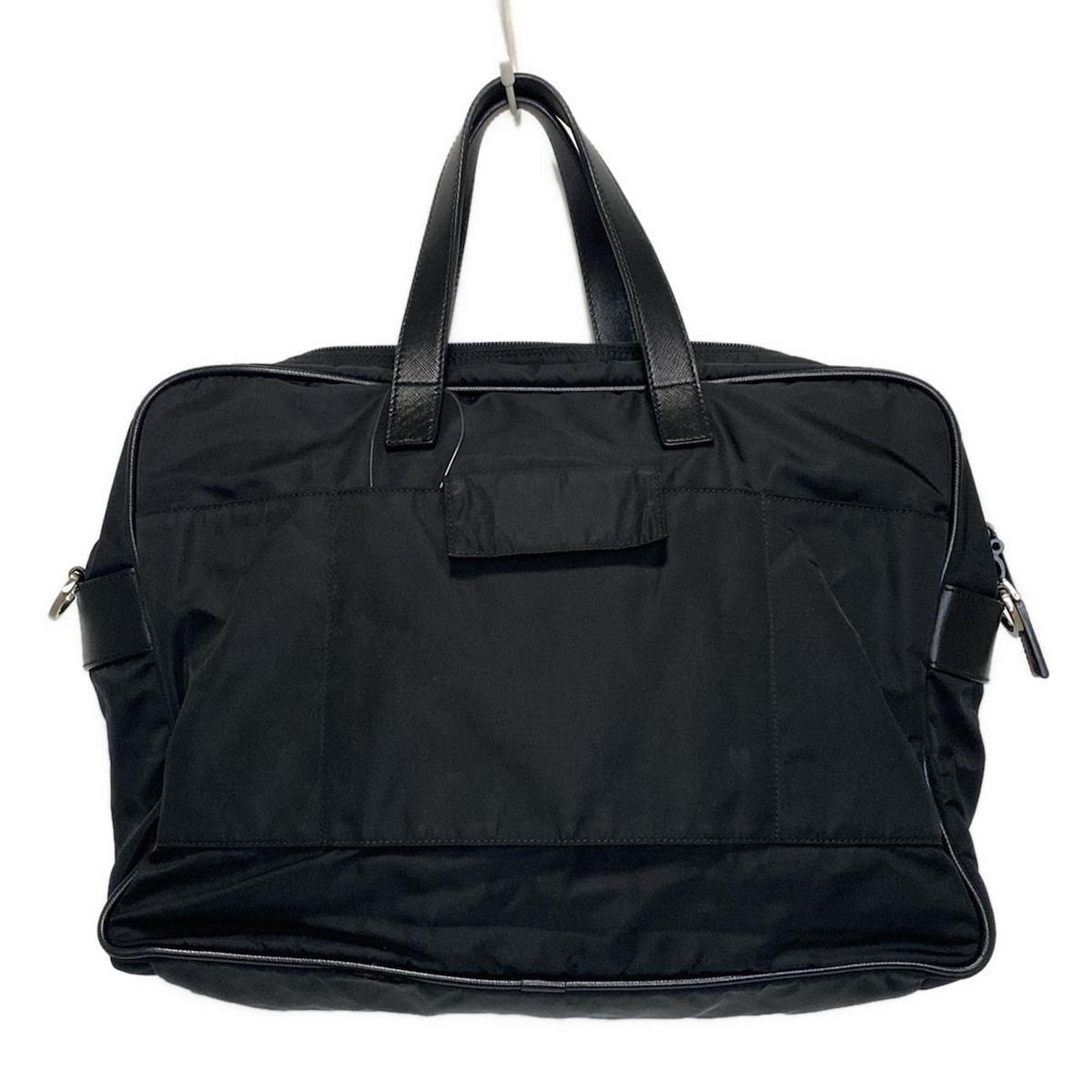 9*︎様 メルカリ市期間限定　美品✨プラダ　レザー ビジネスバッグ 黒 PRADA(プラダ) ビジネスバッグ - 黒 本体ロックなし レザー - メルカリ