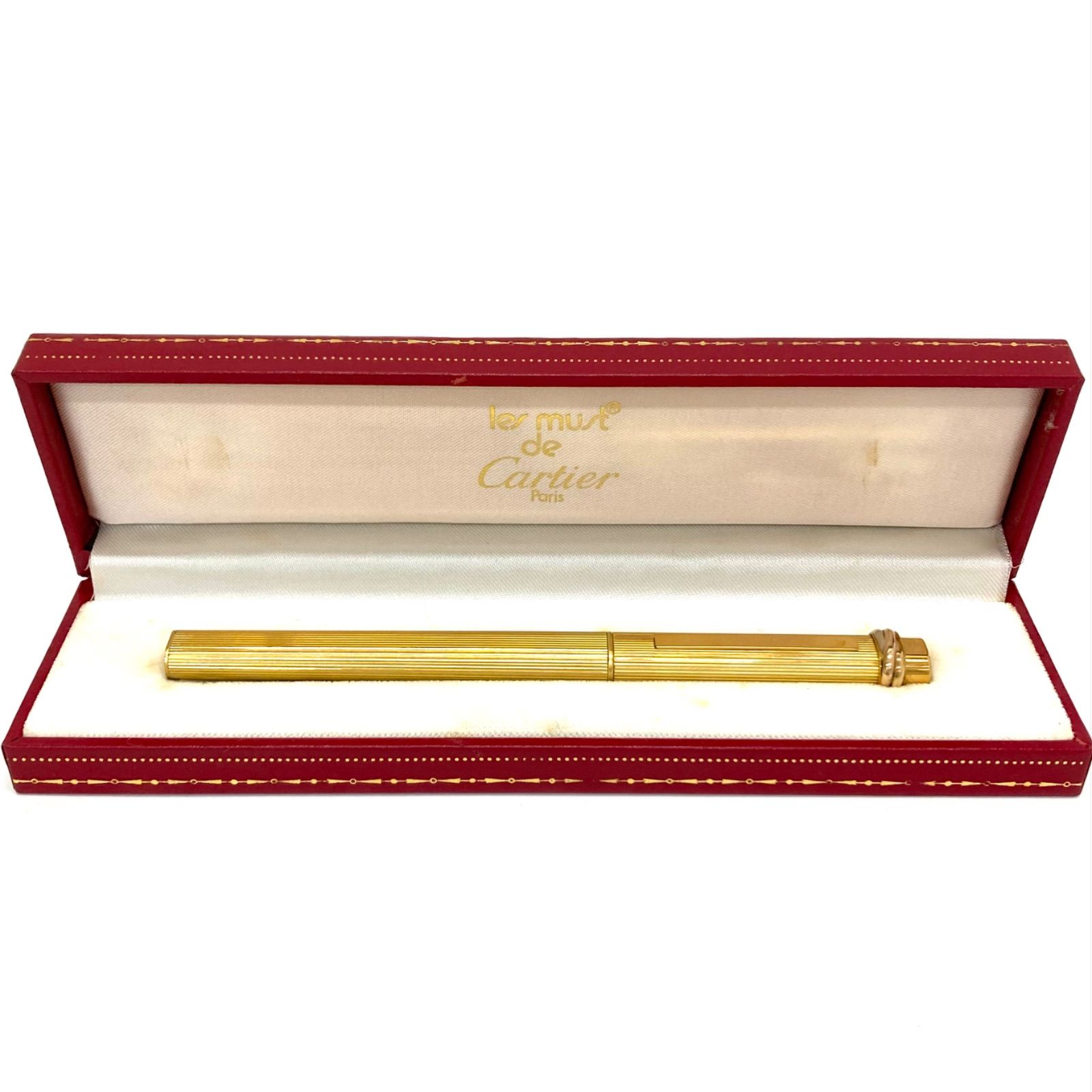 ◇Cartier◇カルティエ トリニティ ボールペン 075128 ゴールド - メルカリ