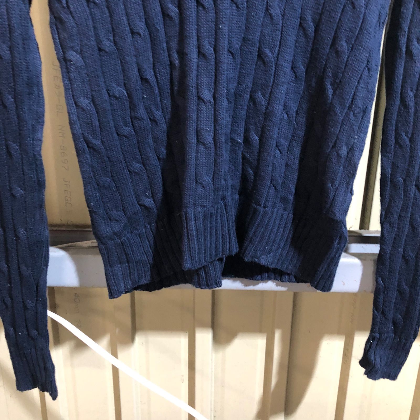 1043 POLO RALPH LAUREN セーター ネイビー S ポロラルフローレン