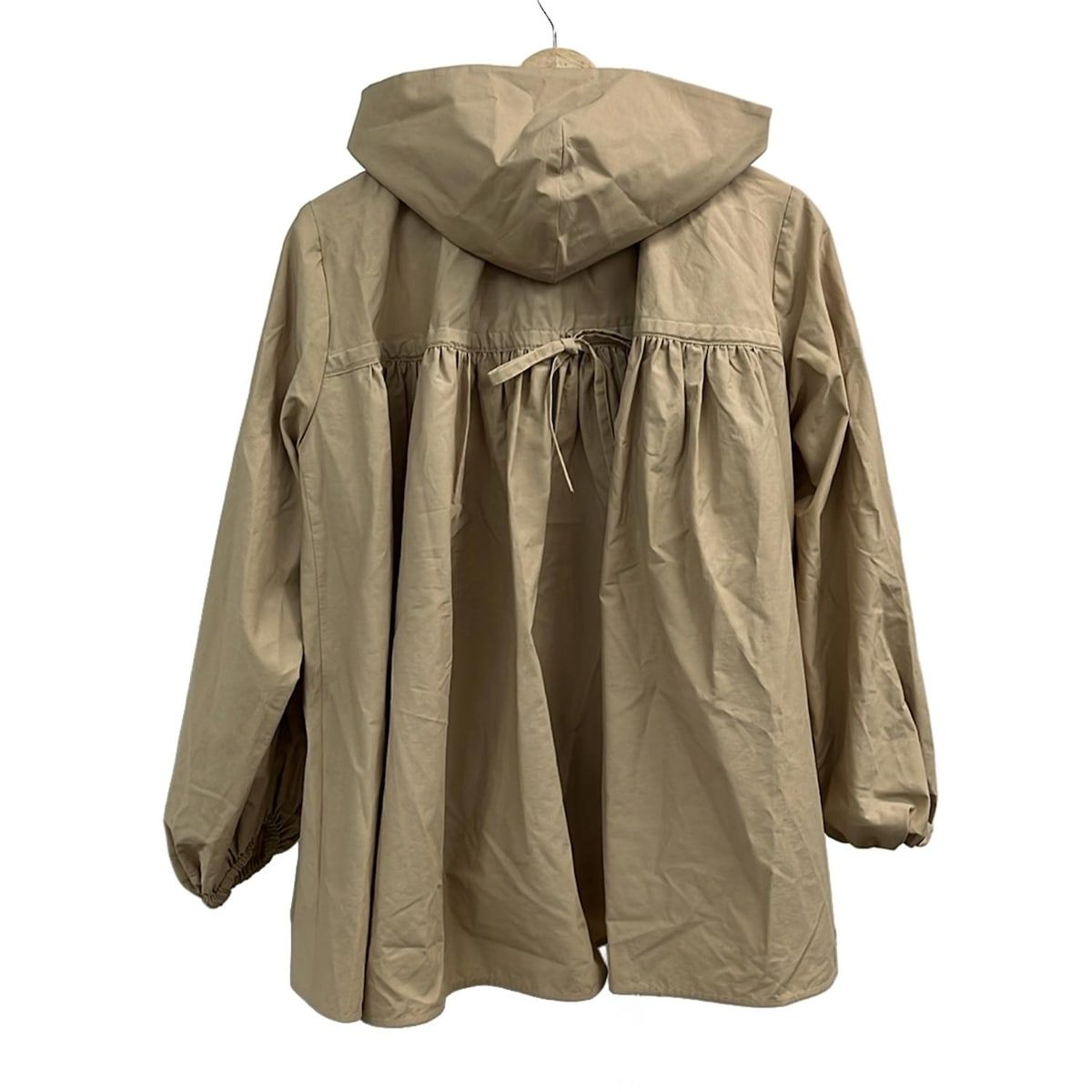 yori(ヨリ) ブルゾン サイズF レディース美品 - ベージュ 長袖/ジップ