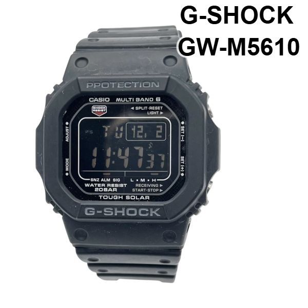 ジーショック G SHOCK 時計 スクエア型モデル GW M 5610 タフソーラー TOUGH SOLAR 黒 メンズ S 5 Y 041
