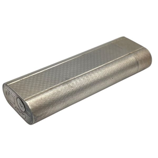 ○ 【ジャンク品】 カルティエ Cartier ガスライター オーバル 総柄