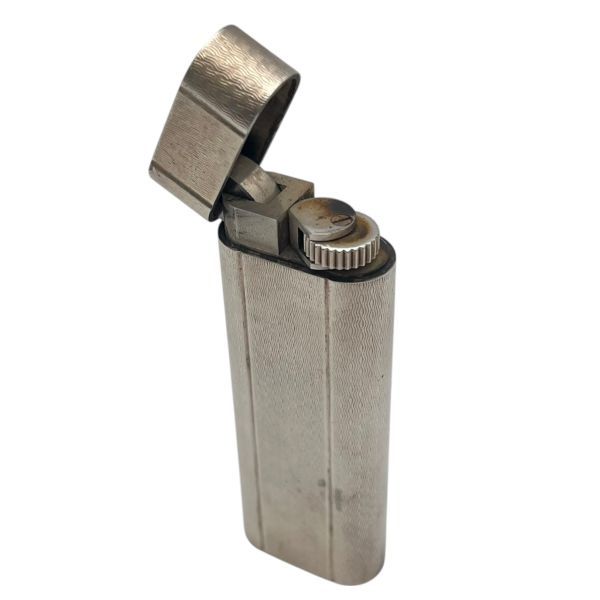 ○ 【ジャンク品】 カルティエ Cartier ガスライター オーバル 総柄