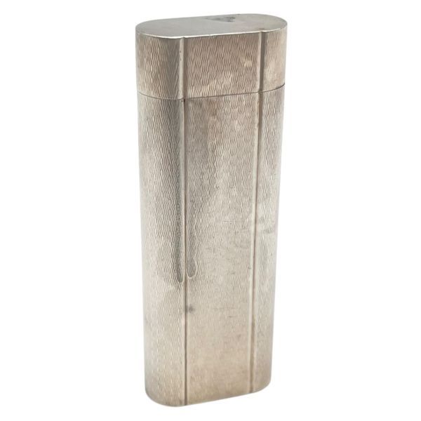 ○ 【ジャンク品】 カルティエ Cartier ガスライター オーバル 総柄