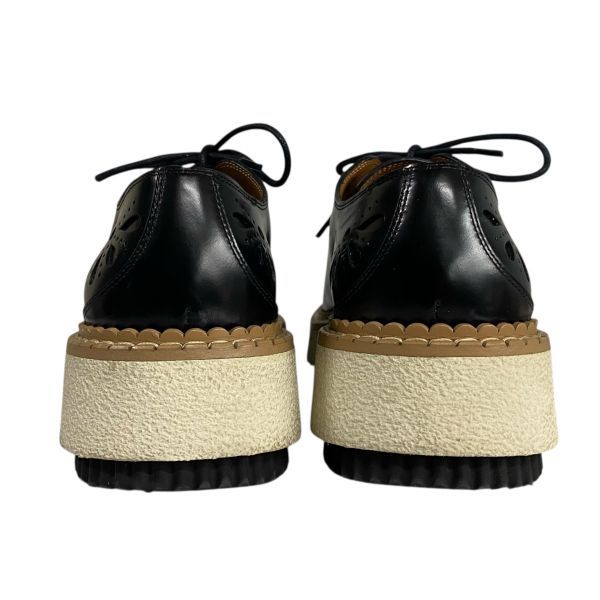 ○ クロエ Chloe レースアップシューズ 厚底 オックスフォードシューズ 