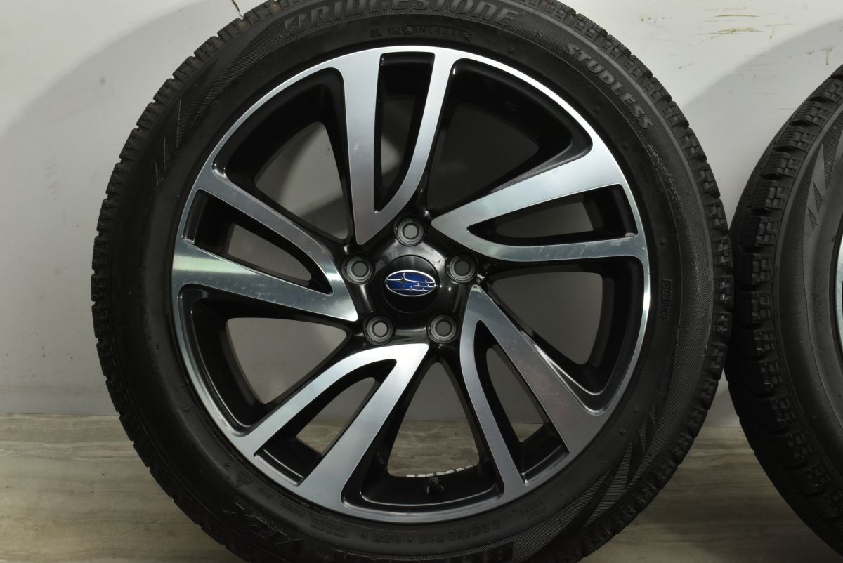  交換用に スバル VM レヴォーグ 18 in 7 5 J 55 PCD 114 3 ブリヂストン ブリザック VRX 225 50 R ホイールのみ販売 18インチ タイヤ ホイールセット