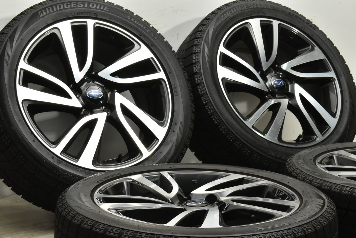 交換用に スバル VM レヴォーグ 18 in 7 5 J 55 PCD 114 3 ブリヂストン ブリザック VRX 225 50 R ホイールのみ販売