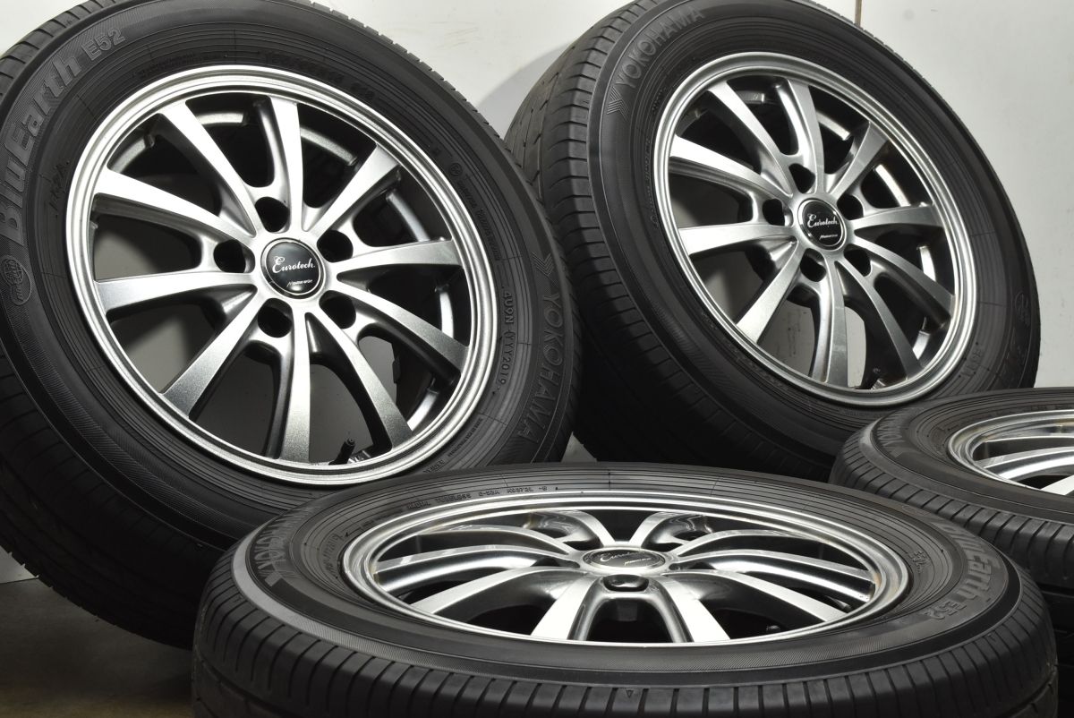 大 マナレイスポーツ 15 in 6 J 45 PCD 114 3 ヨコハマ ブルーアース E 52 A 195 65 R セレナ ノア ヴォクシー ステップワゴン 可