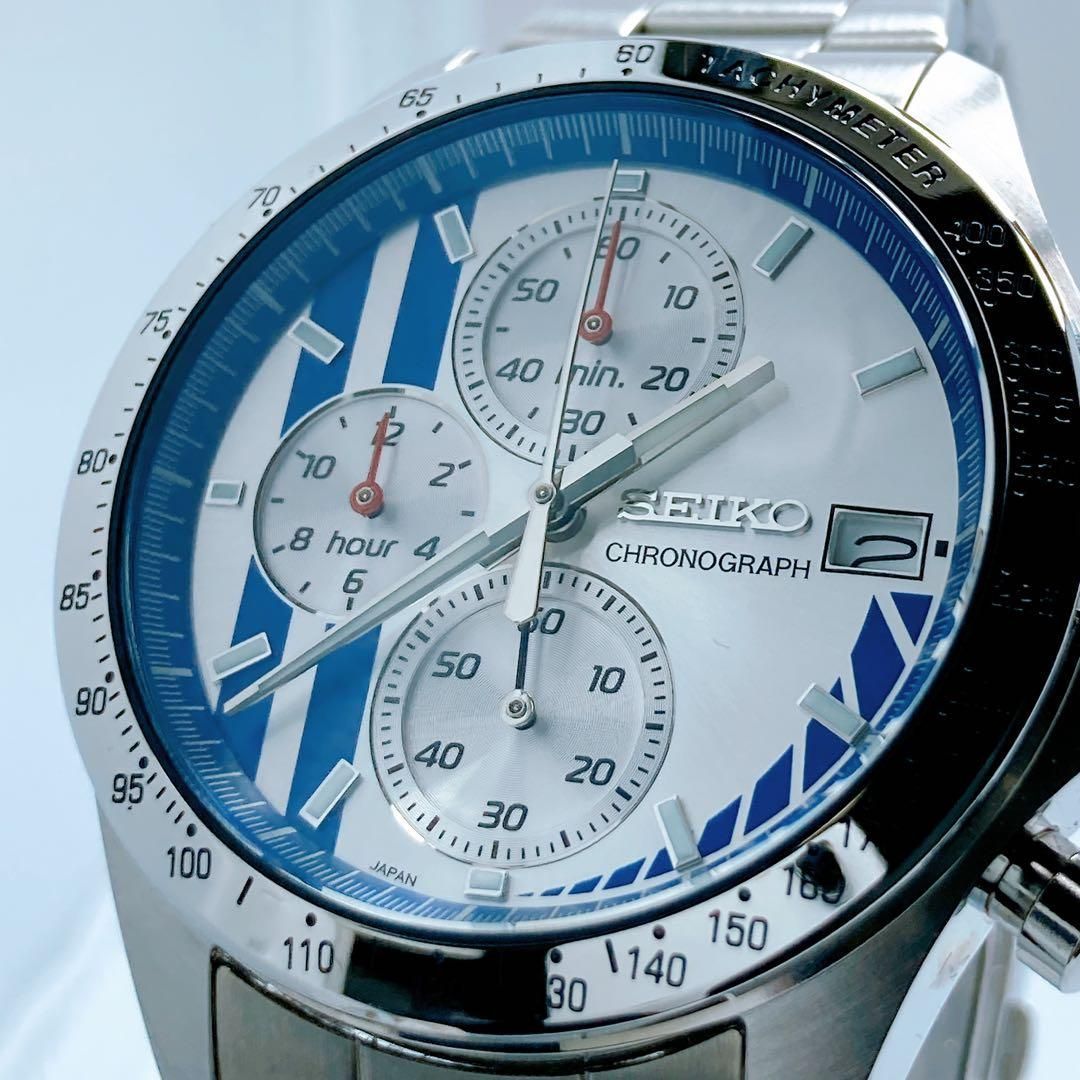 595 セイコー ワイルド・スピード クロノグラフ ブライアン 限定 美品