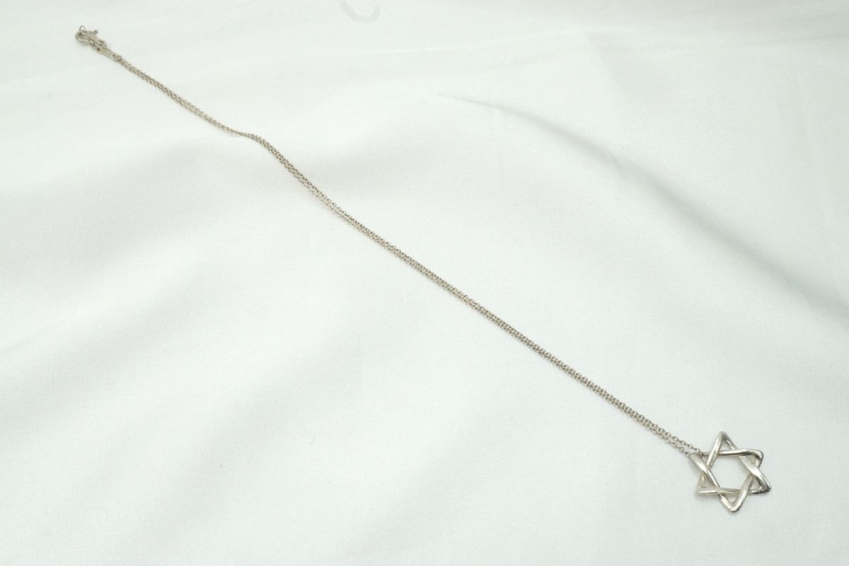 ティファニー ネックレス ペンダント スター 六芒星 Unisex SV925