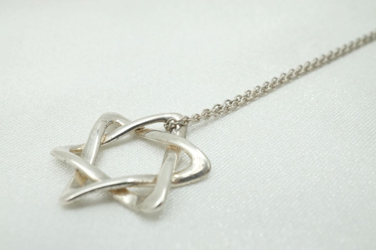 ティファニー ネックレス ペンダント スター 六芒星 Unisex SV925