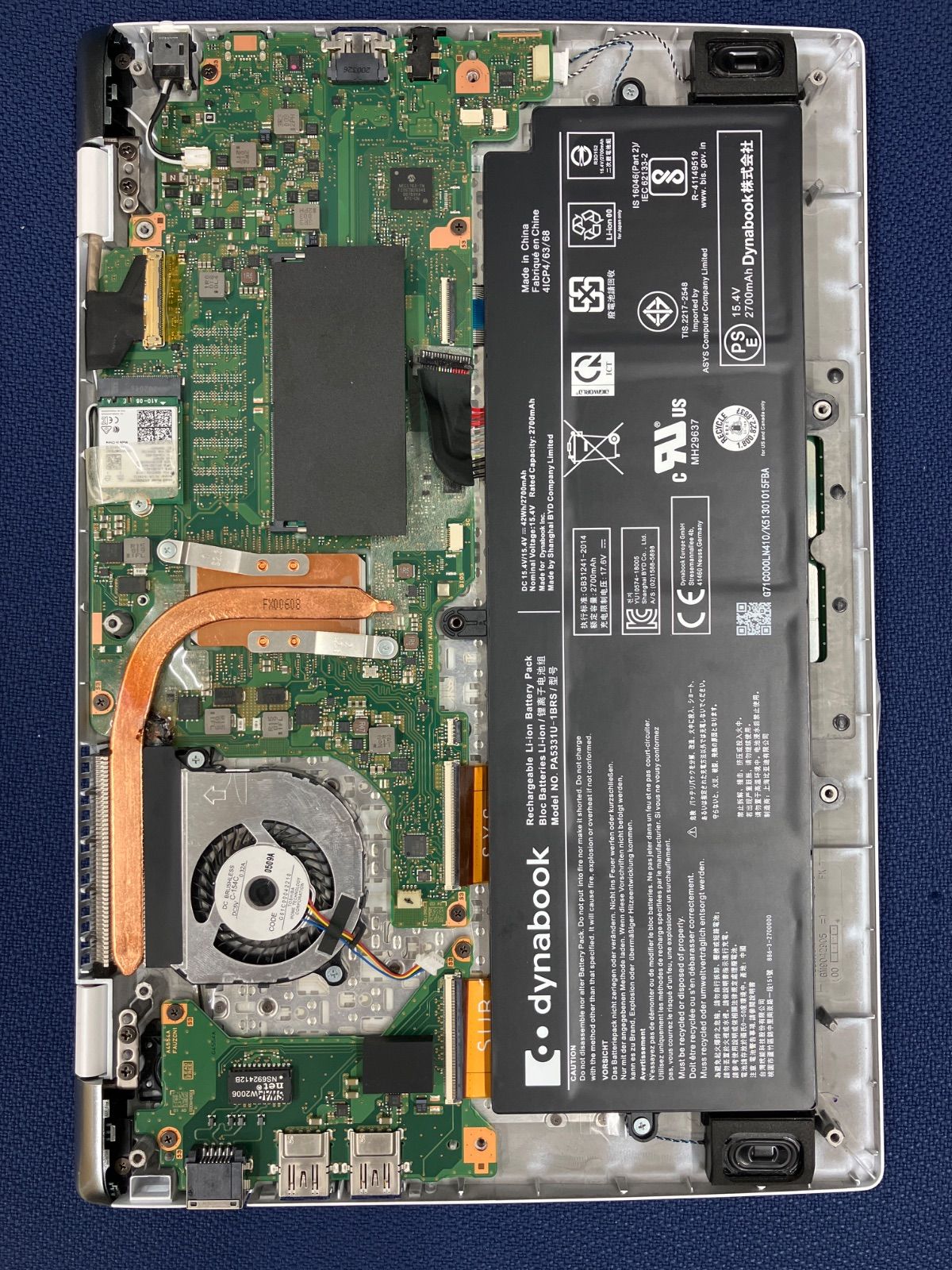 ジャンク 第10世代 CORE i5 dynabook PORTEGE X30L-G P1-G6MP-BW