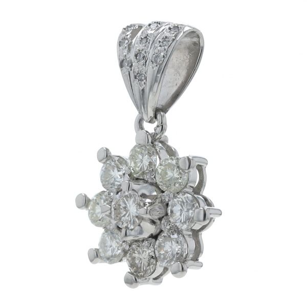 Pt900 プラチナ ペンダントトップ ダイヤモンド 2.00ct ラウンド