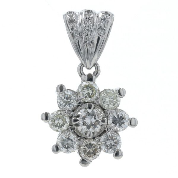 Pt900 プラチナ ペンダントトップ ダイヤモンド 2.00ct ラウンド