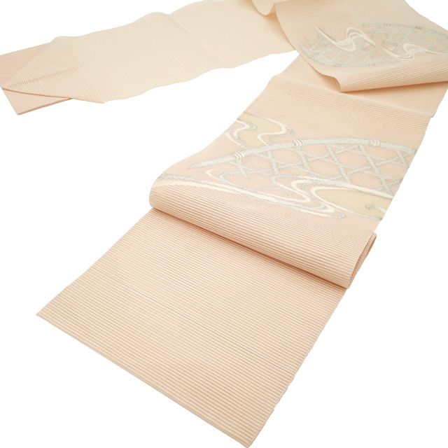 中古】 すごい値！ 夏物 名古屋帯 八寸 河村織物 絽綴れ リサイクル