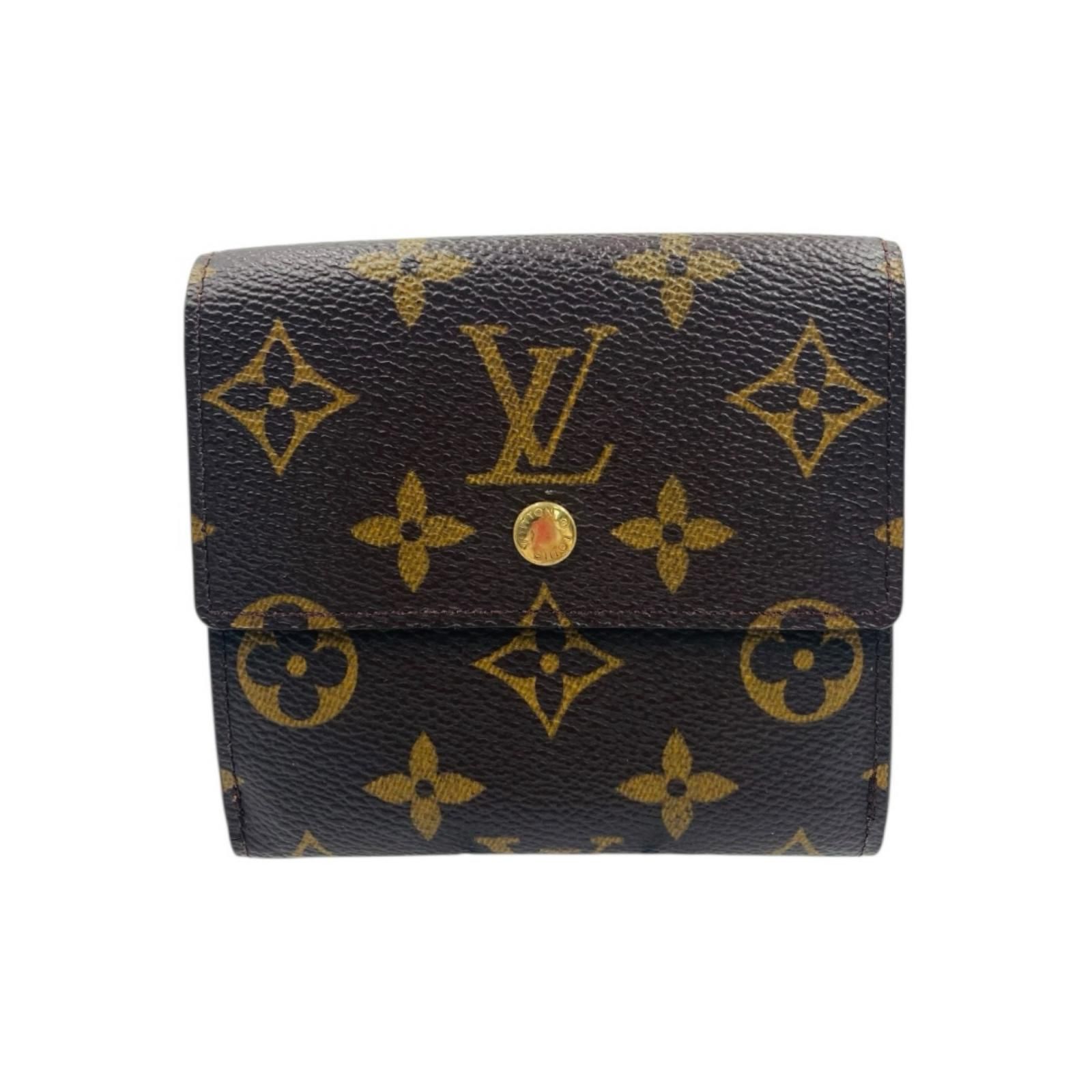ルイヴィトン　ポルトモネ ビエカルトクレディ モノグラム　折り財布 LOUIS VUITTON ルイヴィトン モノグラム ポルトモネ・ビエ・カルト