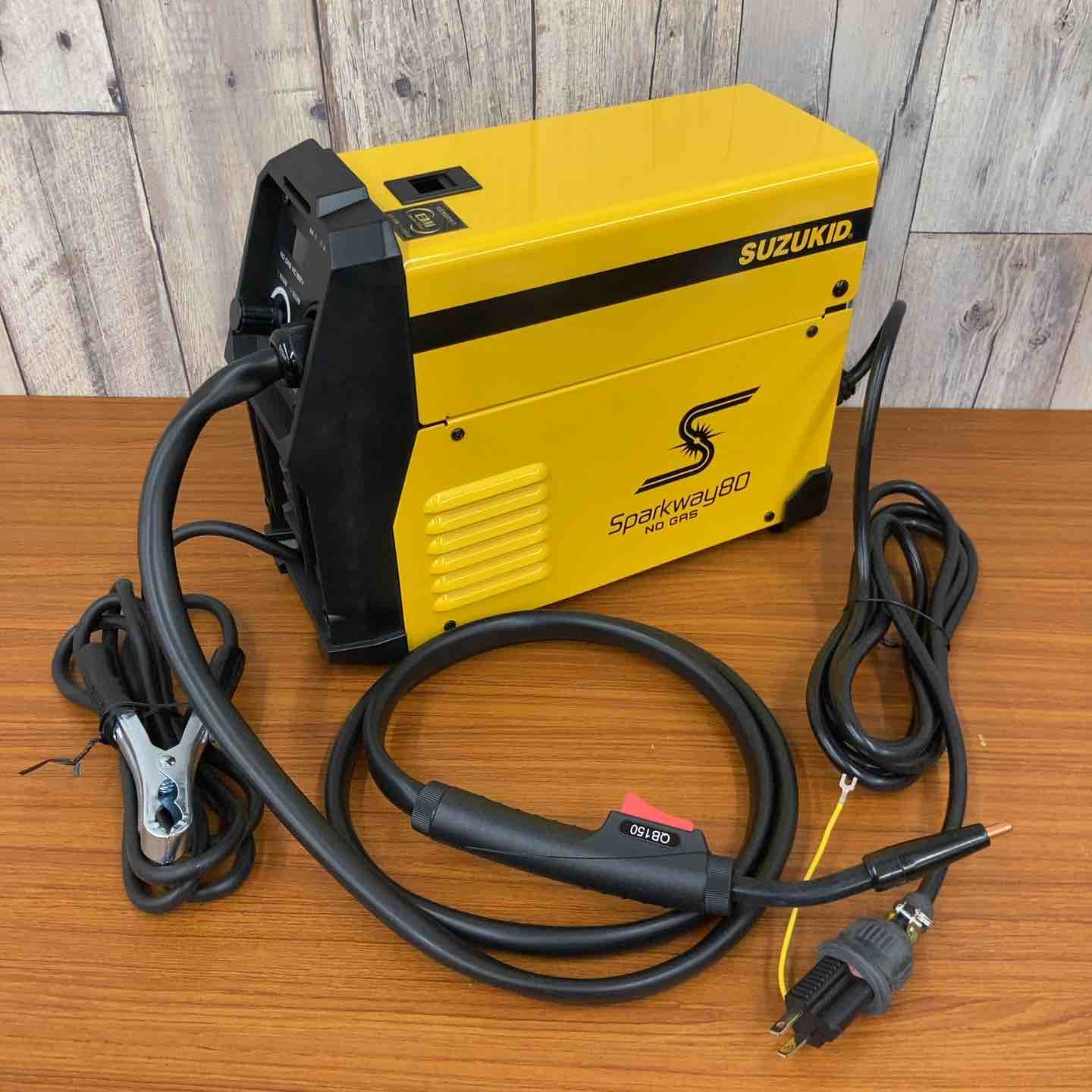 スズキッド SUZUKID インバータ式100 Vノンガス半自動溶接機 SSW-80 Sparkway 80 スパークウェイ80