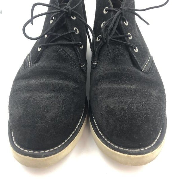 ☆RED WING '16年USA製 工場 3147 スエードチャッカブーツ ブラック