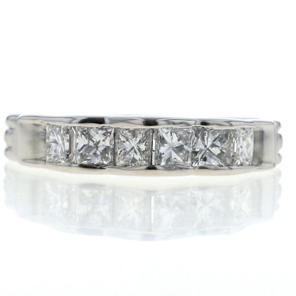 Pt900 プラチナ リング ダイヤモンド 1.02ct プリンセスカット