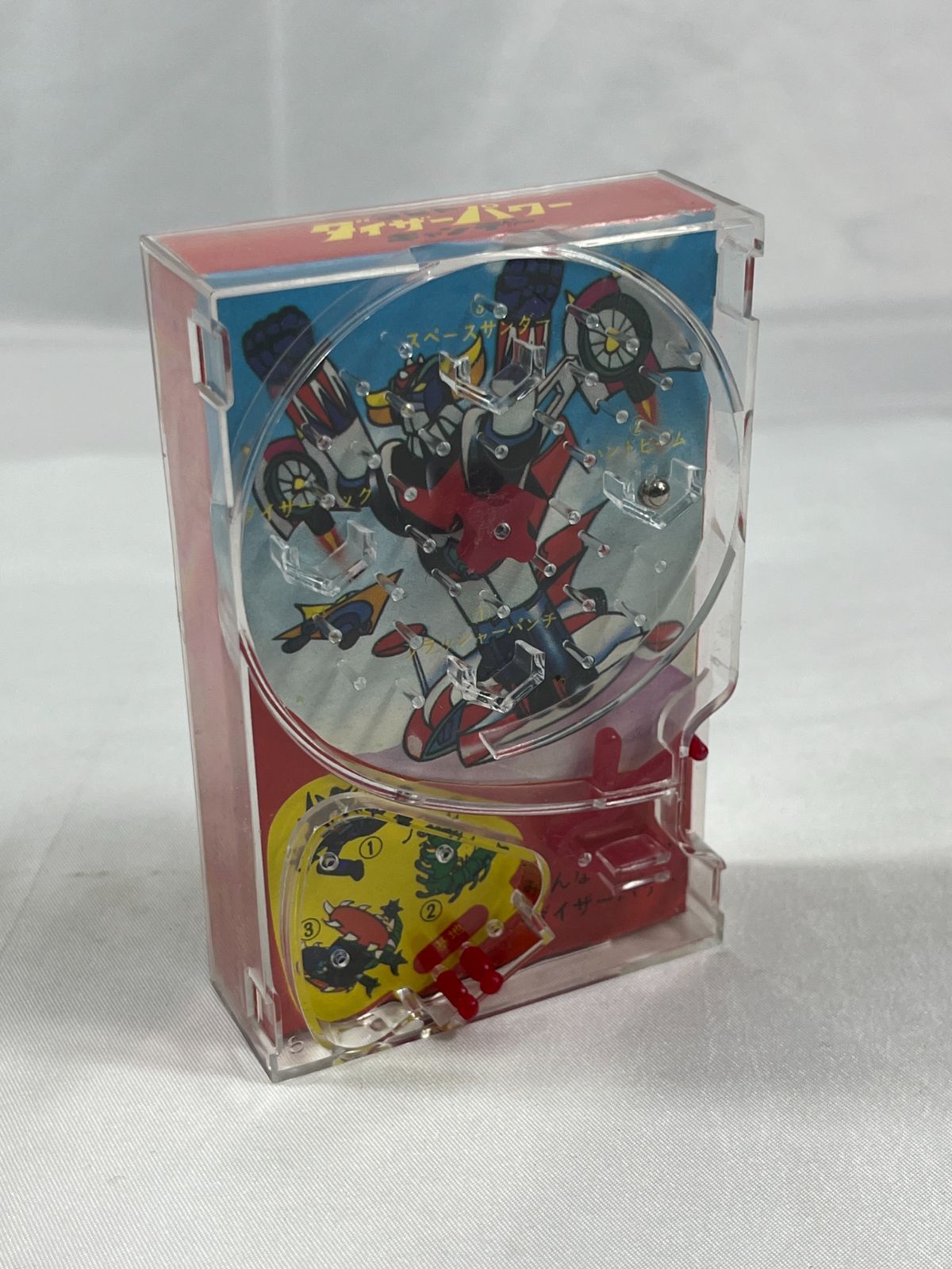 コビト ダイザーパワーキャンデー ピンボックス UFOロボ グレンダイザー みんなで遊べるダイザーパワー ダイナミック企画 東映動画 永井豪 アニメ 漫画 ロボット 玩具 アンティーク ビンテージ ヴィンテージ 昭和レトロ 昭和 レトロ