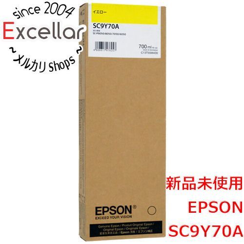 bn:0] EPSON インクカートリッジ SC9Y70A イエロー 販売済み エプソン