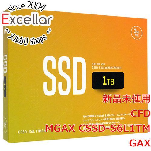 bn:14] CFD 2.5インチ SSD MGAX CSSD-S6L1TMGAX 1TB - メルカリ
