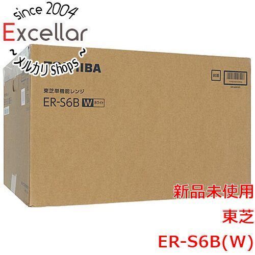 bn:7] TOSHIBA 単機能レンジ ショップ ER-S6B(W) ホワイト TOSHIBA
