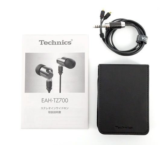 bn:14] Panasonic ステレオインサイドホン Technics EAH-TZ700-K 元箱