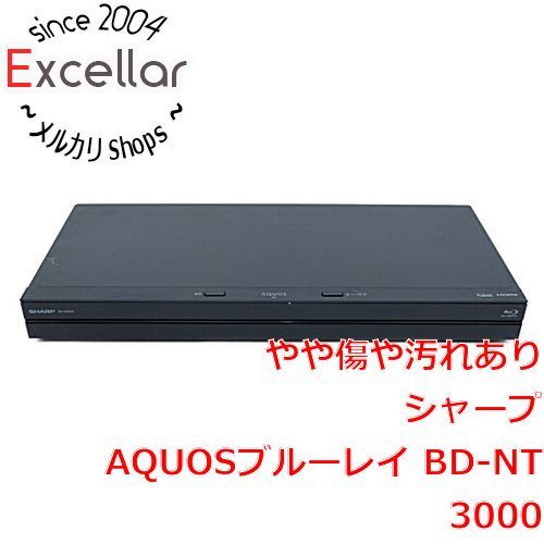 bn 17 SHARP AQUOS ブルーレイディスクレコーダー 3 TB BD NT 3000 リモコンなし