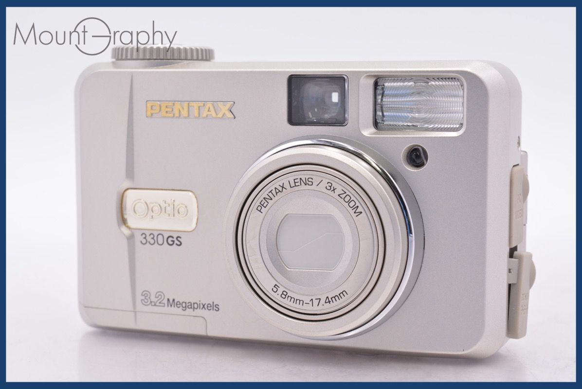 ☆ジャンク特価☆ ペンタックス PENTAX Optio 330GS 3x 単三電池仕様